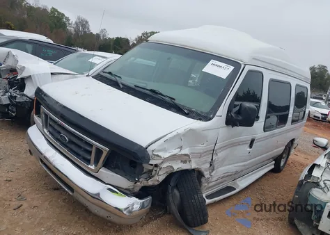 2003 Ford E-150 Recreational z USA, uszkodzony, nr VIN 1FDRE14W03HB85536